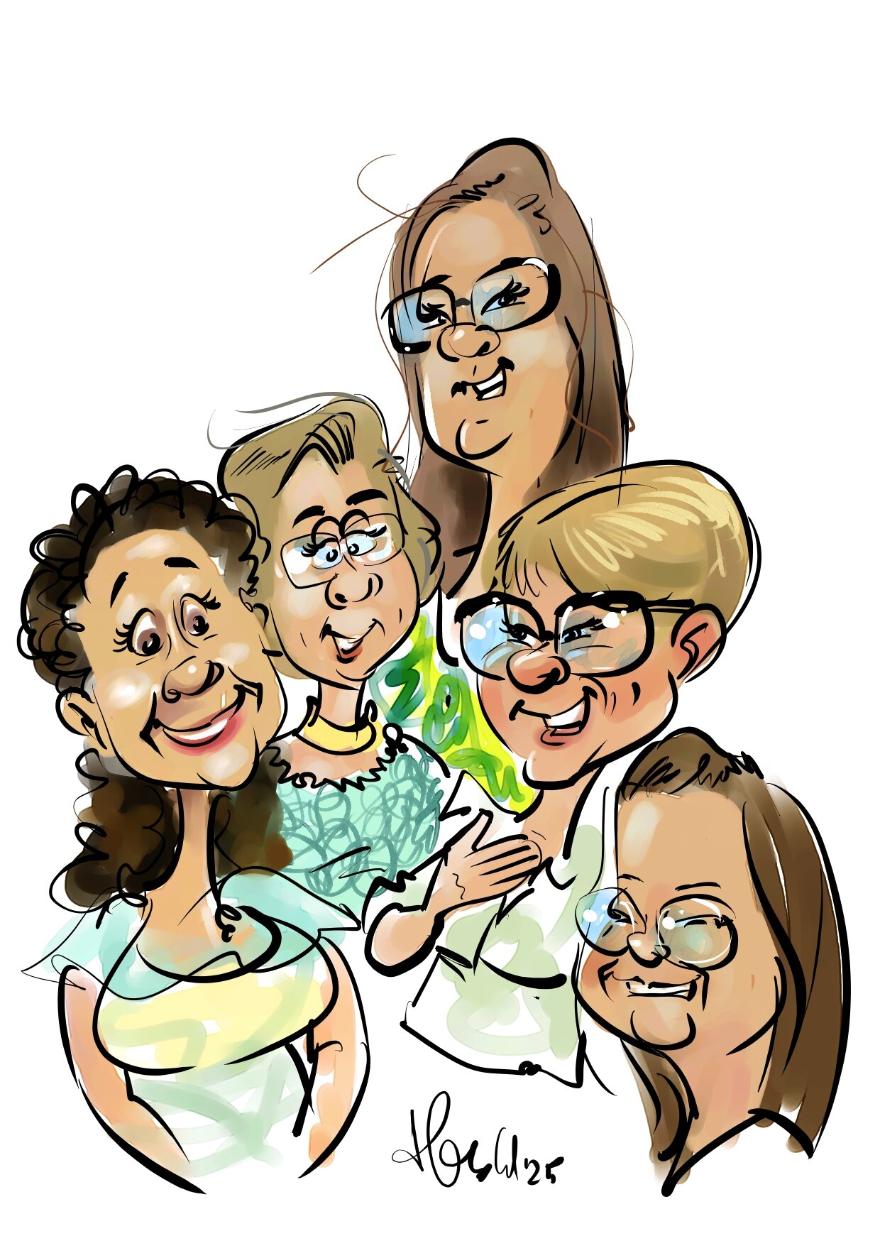 Saffier groep by Harold