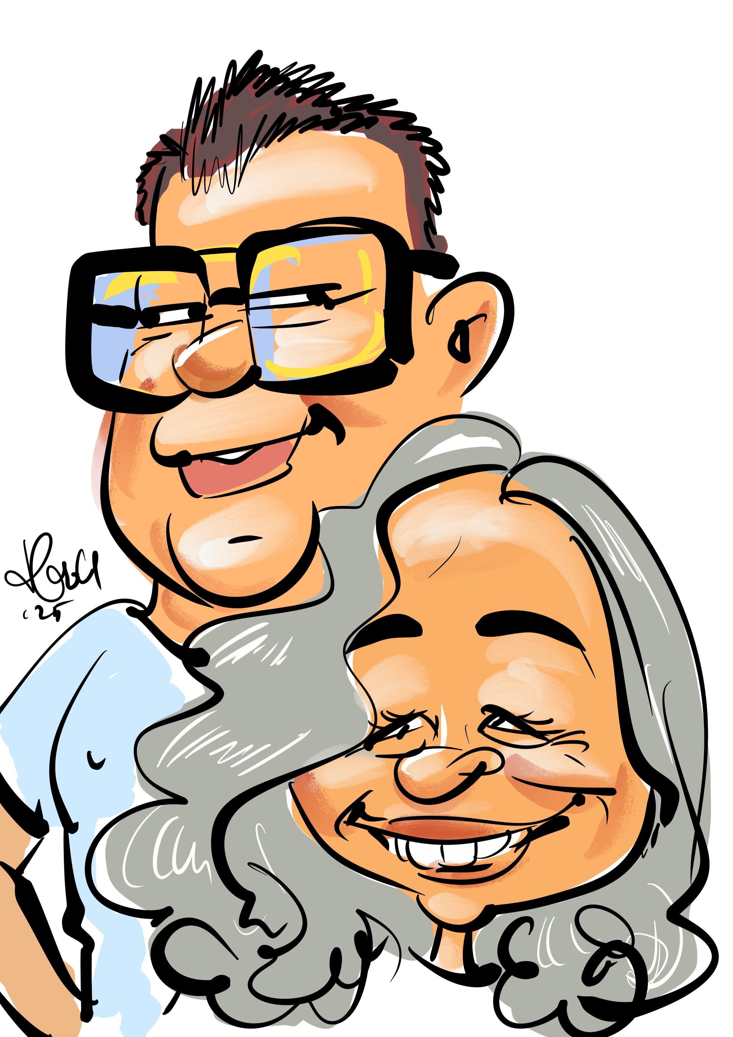 Capi getekend door Harold