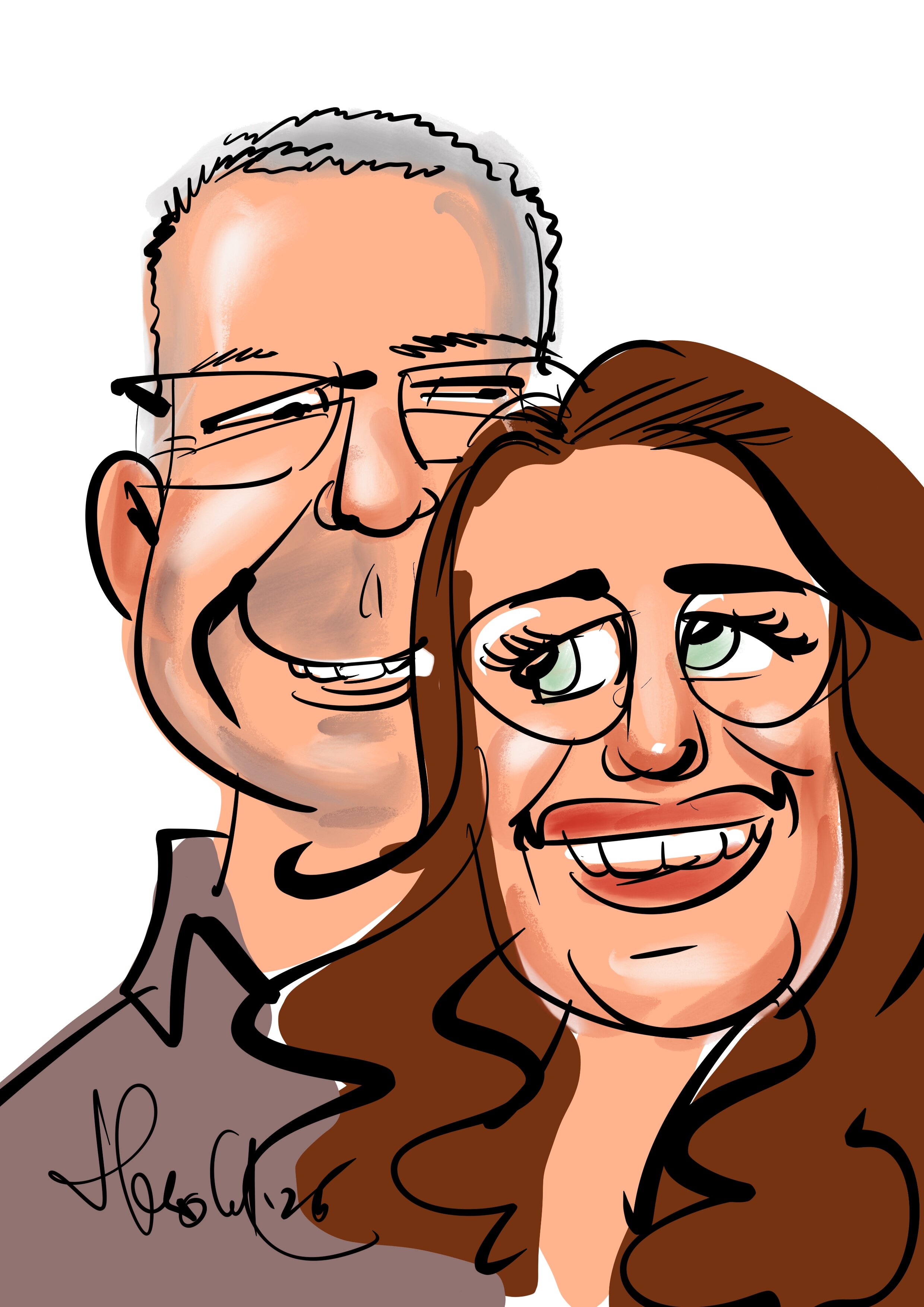 Capi getekend door Harold